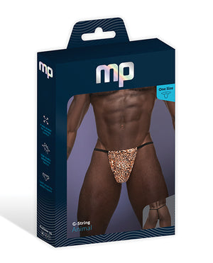 Male Power Male Power Posing Strap Thong Animal Print O/S - Image 3