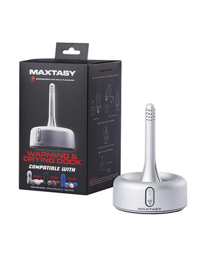 Maxtasy Maxtasy Warming &amp; Drying Dock - Compatible w/Suction Master, Stroke Master &amp; Vibration Master