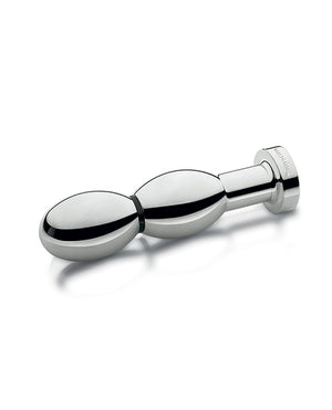 Mystim Mystim O(h!)-thello e-Stim Oval Aluminum Dildo - Image 3