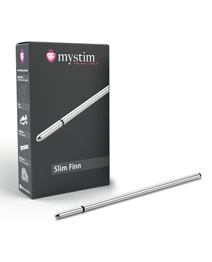 Mystim Mystim Slim Finn eStim Urethral Sound - Silver