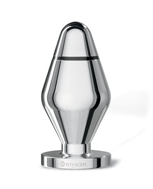 Mystim Mystim Little John Buttplug Small Aluminum - Silver - Image 3