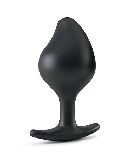 Mystim Mystim Rocking VIbe Silicone Buttplug Small - Black - Image 2