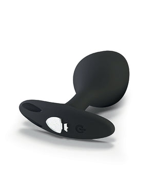 Mystim Mystim Rocking VIbe Silicone Buttplug Small - Black - Image 4