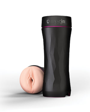 Mystim Mystim Opus E Vagina - Black - Image 4