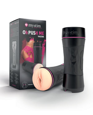 Mystim Mystim Oh-Pushme Vagina - Black - Image 4