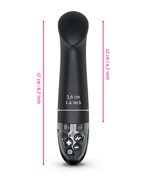 Mystim Mystim Right on Ron eStim G Vibrator - Black - Image 4
