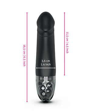 Mystim Mystim Real Deal Neal eStim Realistic Vibrator - Black - Image 4