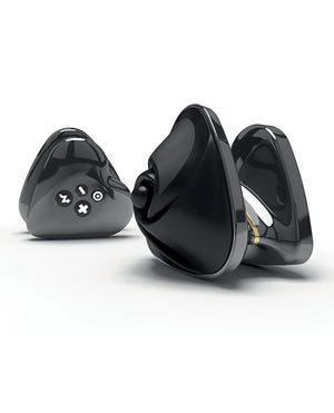 Mystim Hearts Desire eStim Layon Vibrator - Black