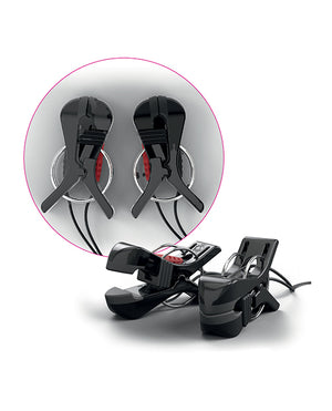 Mystim Barry Bite - Biploar e-stim Clamps