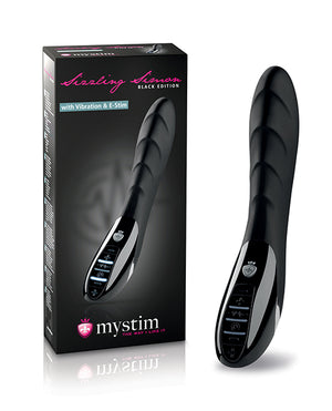 Mystim Mystim Sizzling Simon eStim Vibrator Black Edition - Black - Image 2