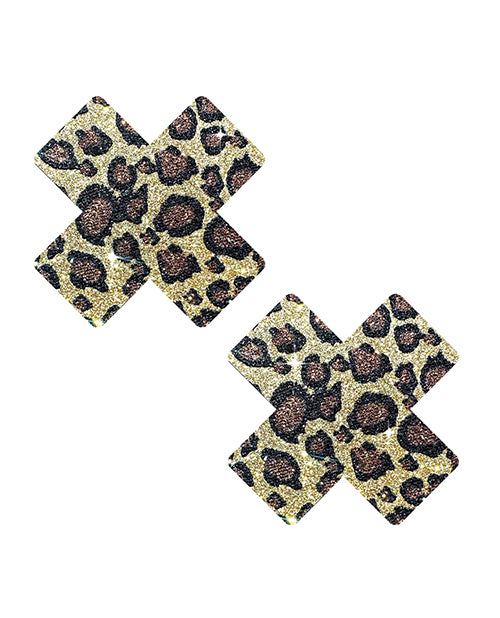 Neva Nude Cheetah X Factor Pasties - O/S - Image 2