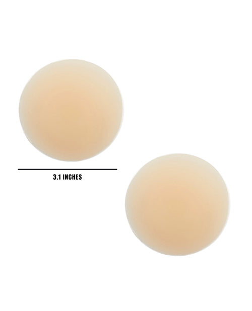 Neva Nude Neva Nude Ice Queen Skin Invisible Reusable Silicone Pasties - Nude O/S - Image 2