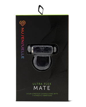 Nu Sensuelle Nu Sensuelle Mate Ultra Bullet Ring Cockring 7 Function - Black