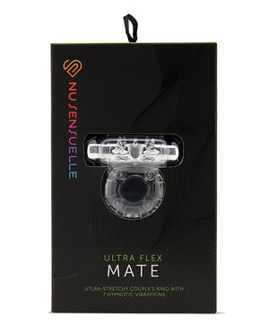 Nu Sensuelle Nu Sensuelle Mate Ultra Bullet Ring Cockring 7 Function - Clear - Image 3