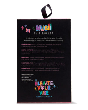 Nu Sensuelle Nu Sensuelle Nubii Evie 5 Speed Bullet - Purple - Image 2