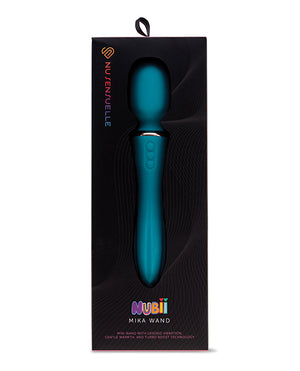 Nu Sensuelle Nu Sensuelle Nubii Mika Turbo Boost &amp; Heating Mini Wand - Blue