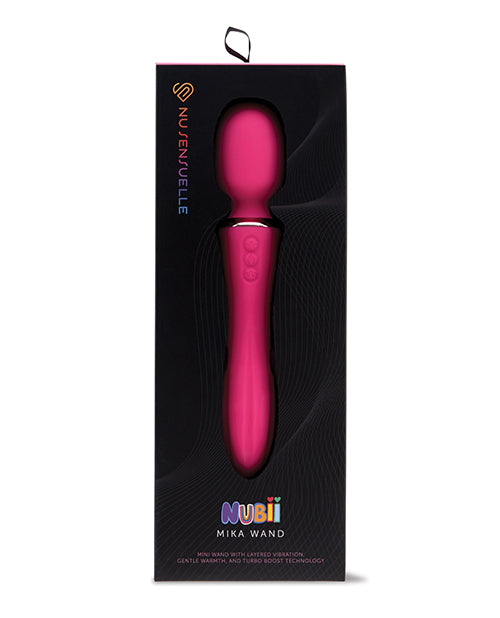 Nu Sensuelle Nu Sensuelle Nubii Mika Turbo Boost &amp; Heating Mini Wand - Pink