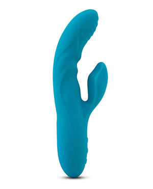 Nu Sensuelle Nu Sensuelle Nubii Kiah Turbo Boost &amp; Heating Dual Stim Rabbit - Blue - Image 3