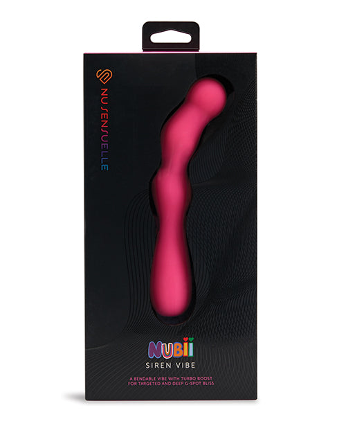 Nu Sensuelle Nu Sensuelle Siren Nubii G-Spot Vibe w/Hinge - Pink
