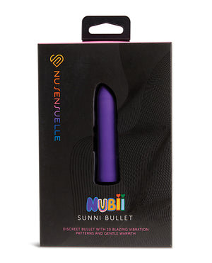 Nu Sensuelle Nu Sensuelle Sunni Nubii Warming Bullet - Purple - Image 2