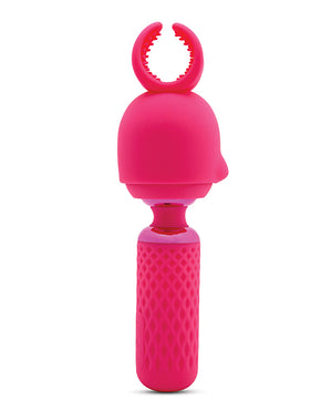 Nu Sensuelle Nu Sensuelle Harlow Mini Wand w/Masturbator Attachment - Pink - Image 5