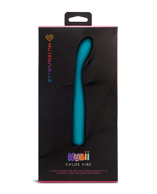 Nu Sensuelle Nu Sensuelle Chloe Nubii G-Spot Vibe w/Turbo &amp; Heat - Blue