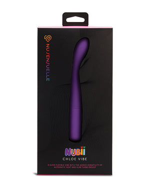 Nu Sensuelle Nu Sensuelle Chloe Nubii G-Spot Vibe w/Turbo &amp; Heat - Purple