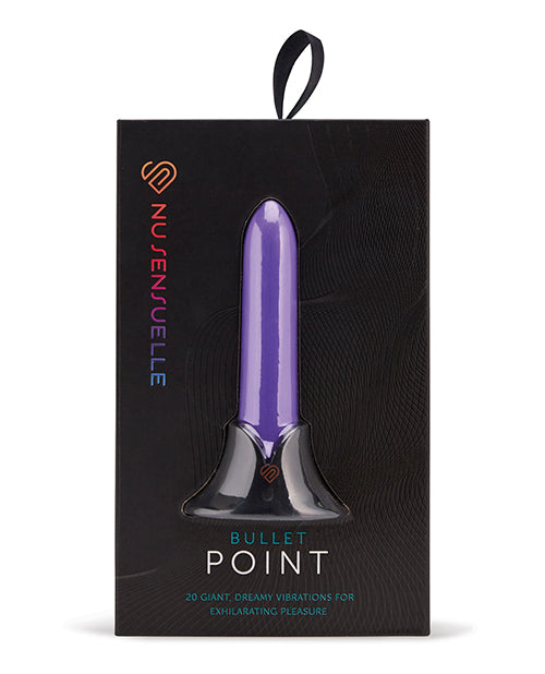 Nu Sensuelle Nu Sensuelle Point Rechargeable Bullet - Purple