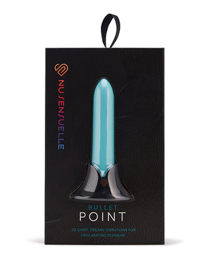 Nu Sensuelle Nu Sensuelle Point Rechargeable Bullet - Teal Blue - Image 3