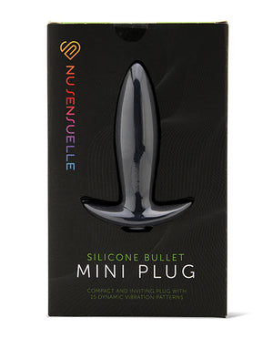 Nu Sensuelle Nu Sensuelle Mini Butt Plug - Black