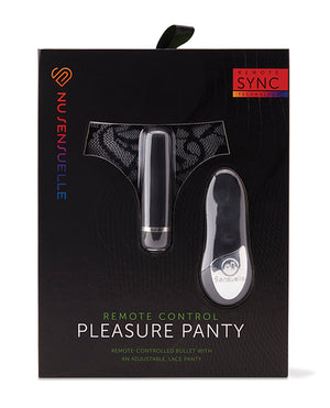 Nu Sensuelle Nu Sensuelle Pleasure Panty Bullet w/Remote Control 15 Function - Black - Image 2