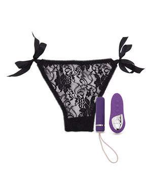 Nu Sensuelle Nu Sensuelle Pleasure Panty Bullet w/Remote Control 15 Function - Purple - Image 3
