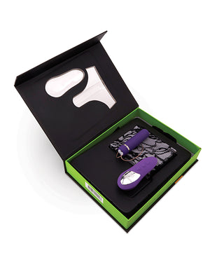 Nu Sensuelle Nu Sensuelle Pleasure Panty Bullet w/Remote Control 15 Function - Purple - Image 5
