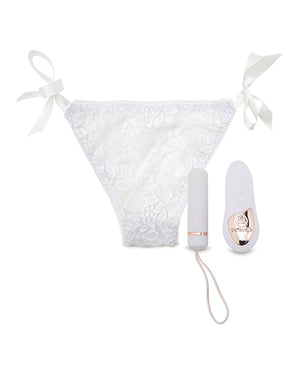 Nu Sensuelle Nu Sensuelle Pleasure Panty Bullet w/Remote Control 15 Function - White - Image 2