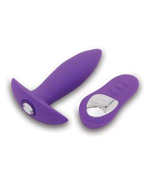 Nu Sensuelle Nu Sensuelle Remote Control Rechargeable Mini Plug - Purple - Image 3