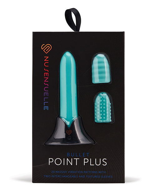 Nu Sensuelle Nu Sensuelle Point Plus Rechargeable Bullet - Tiffany Blue - Image 2