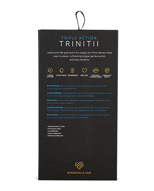 Nu Sensuelle Nu Sensuelle Trinitii Tongue Vibe - 18k Gold - Image 2