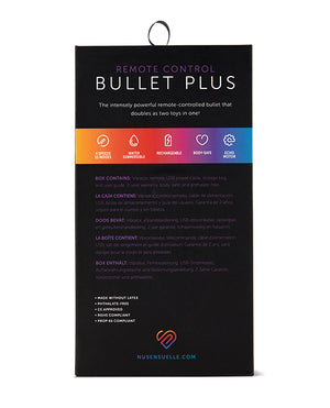 Nu Sensuelle Nu Sensuelle Remote Control Wireless Bullet Plus - Ultra Violet - Image 3