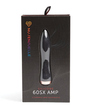 Nu Sensuelle Nu Sensuelle 60SX AMP Silicone Bullet - Black