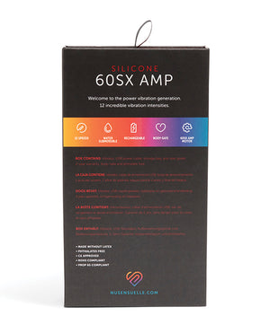 Nu Sensuelle Nu Sensuelle 60SX AMP Silicone Bullet - Black - Image 2