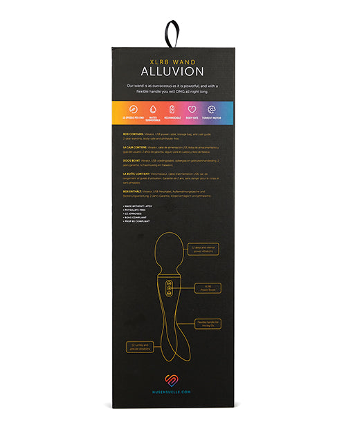 Nu Sensuelle Nu Sensuelle Alluvion XLR8 Bendable Wand - Purple - Image 2