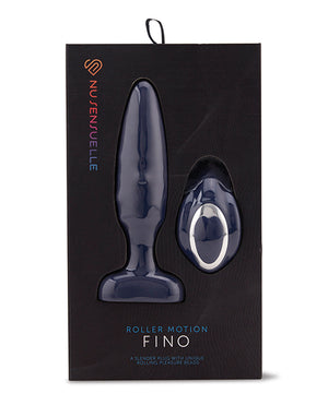 Nu Sensuelle Nu Sensuelle Fino Roller Motion Plug - Navy Blue