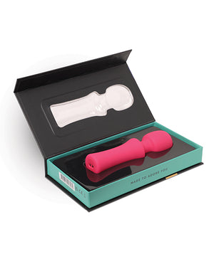 Nu Sensuelle Adore XRL8 Wand w/Heat - Hot Pink