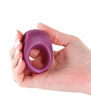 Seduction Seduction Levi Cock Ring - Metallic Burgundy - Image 4