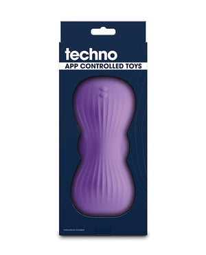 Techno Techno Trap App Controlled Vibrating Grinding Pad - Purple - Image 2