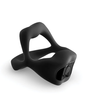 Techno Techno Strobe App Controlled Vibrating Cock Ring - Black - Image 3
