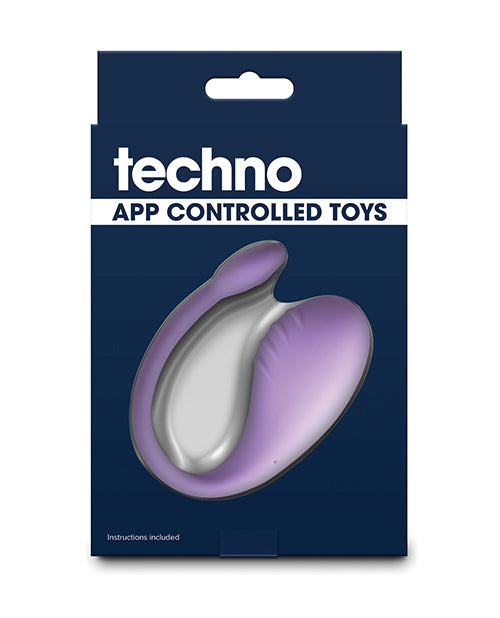 Techno Techno Rave App Controlled Kegel Vibrator - Purple - Image 2