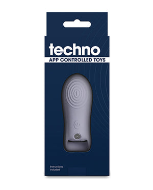 Techno Techno Molly App Controlled Finger Vibe - Gray - Image 4