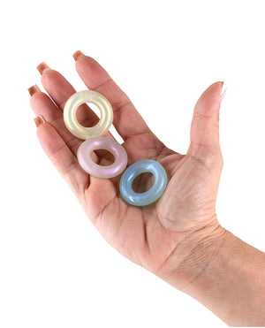 Fantasia Fantasia Stamina Cock Rings - Multi Color - Image 3