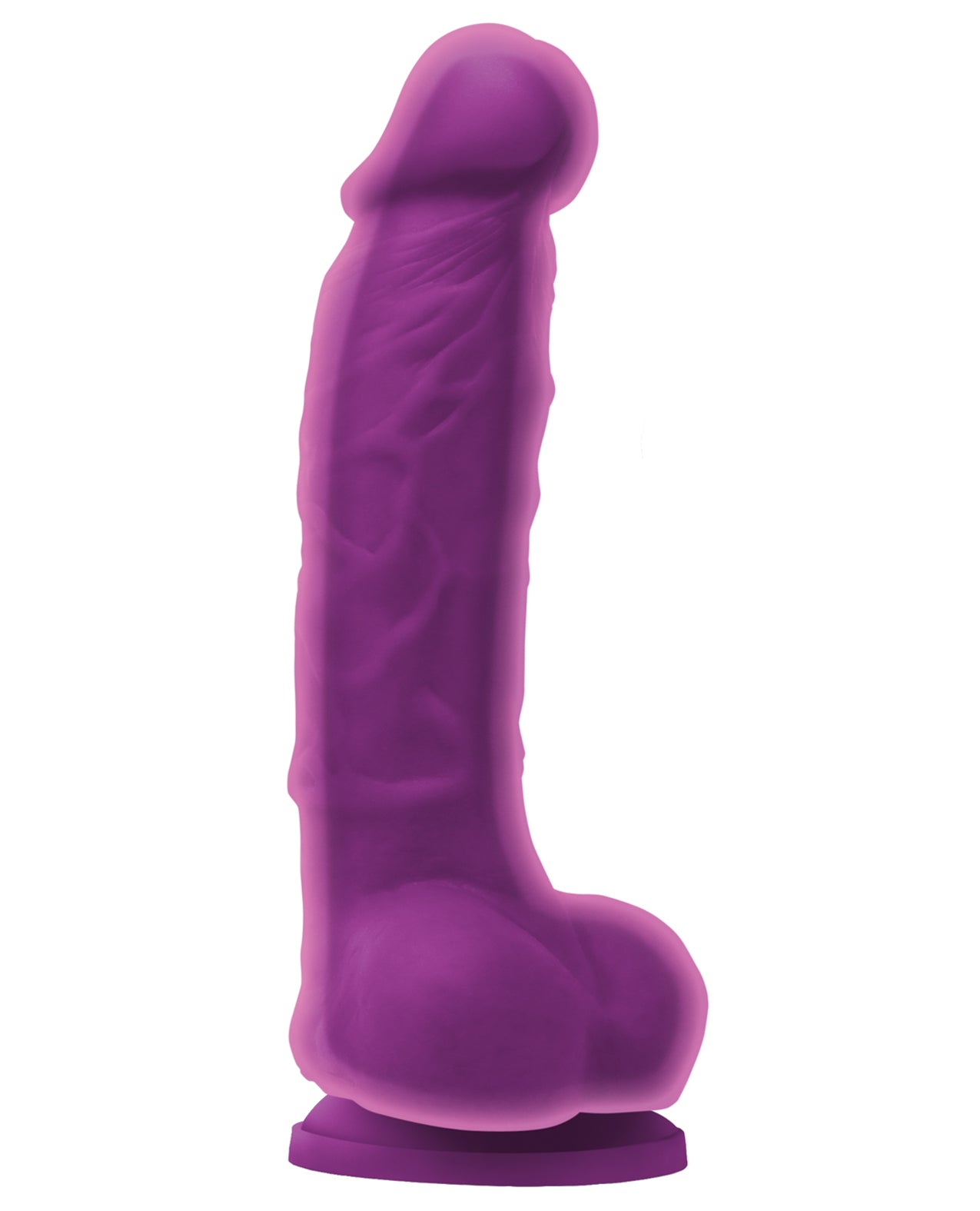 Colours Colours Dual Density 5" Dildo - Purple